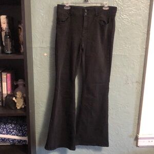 Flared Denim Jeans